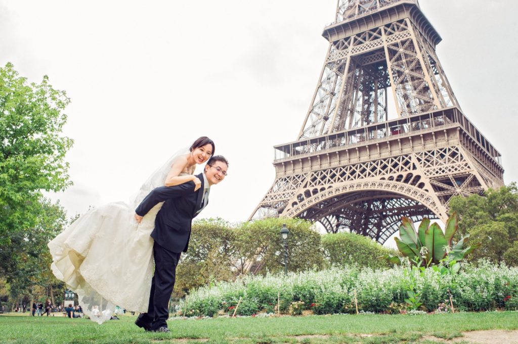 巴黎鐵塔婚紗