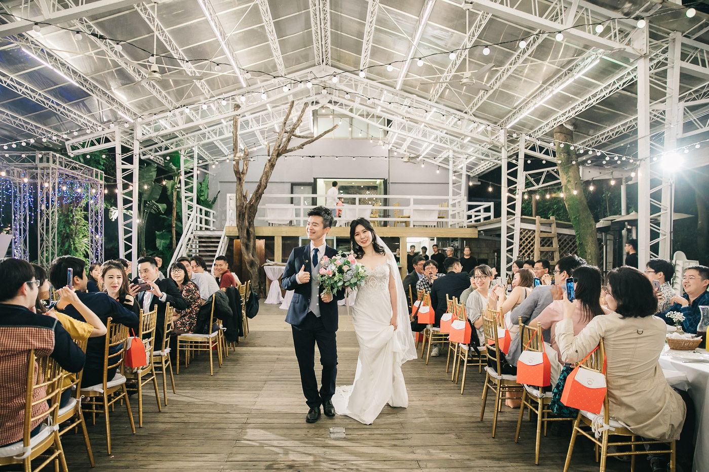 陽明山婚禮 納美花園 Nuria Chris The Stage 美式婚禮婚紗攝影