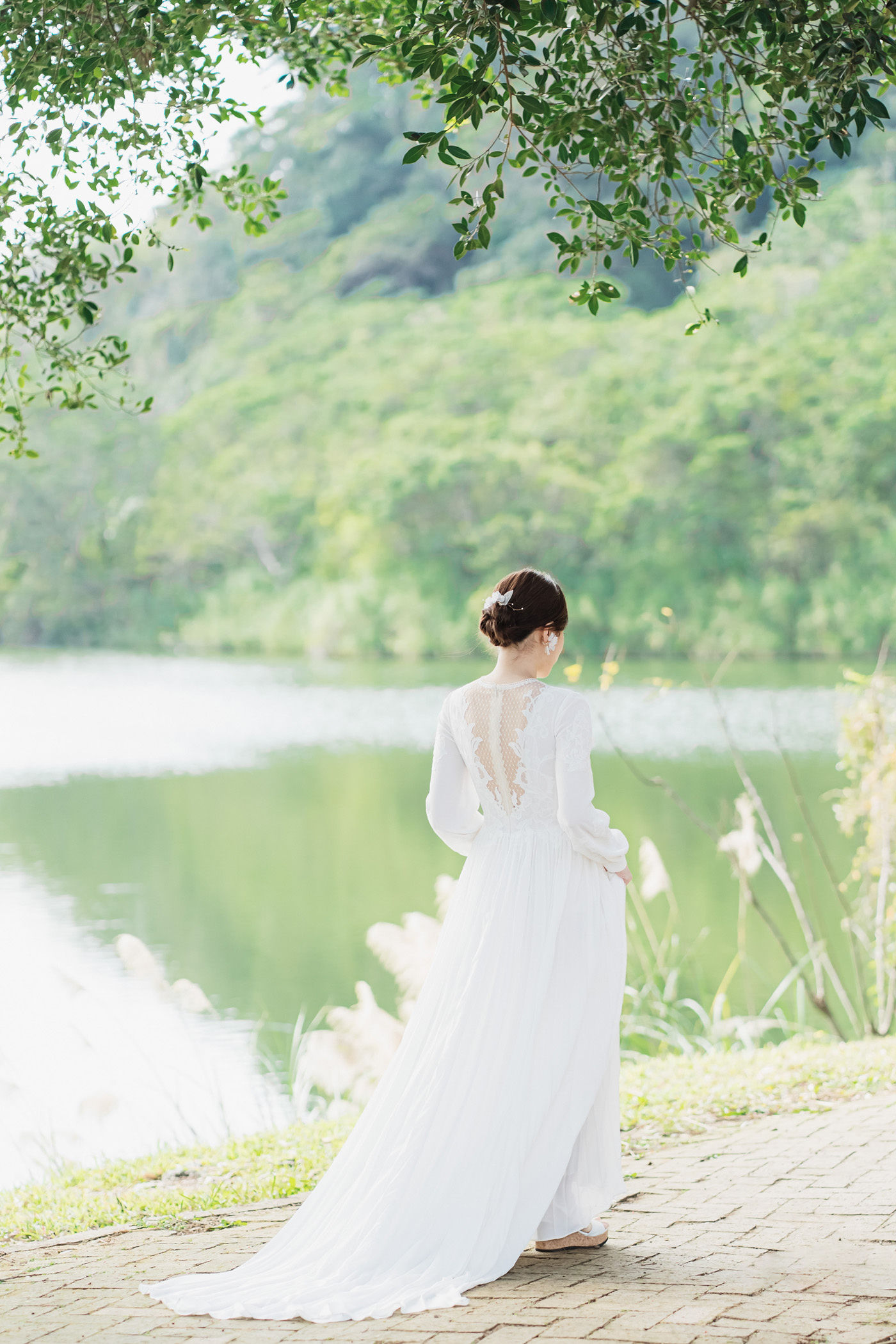 湖畔婚紗