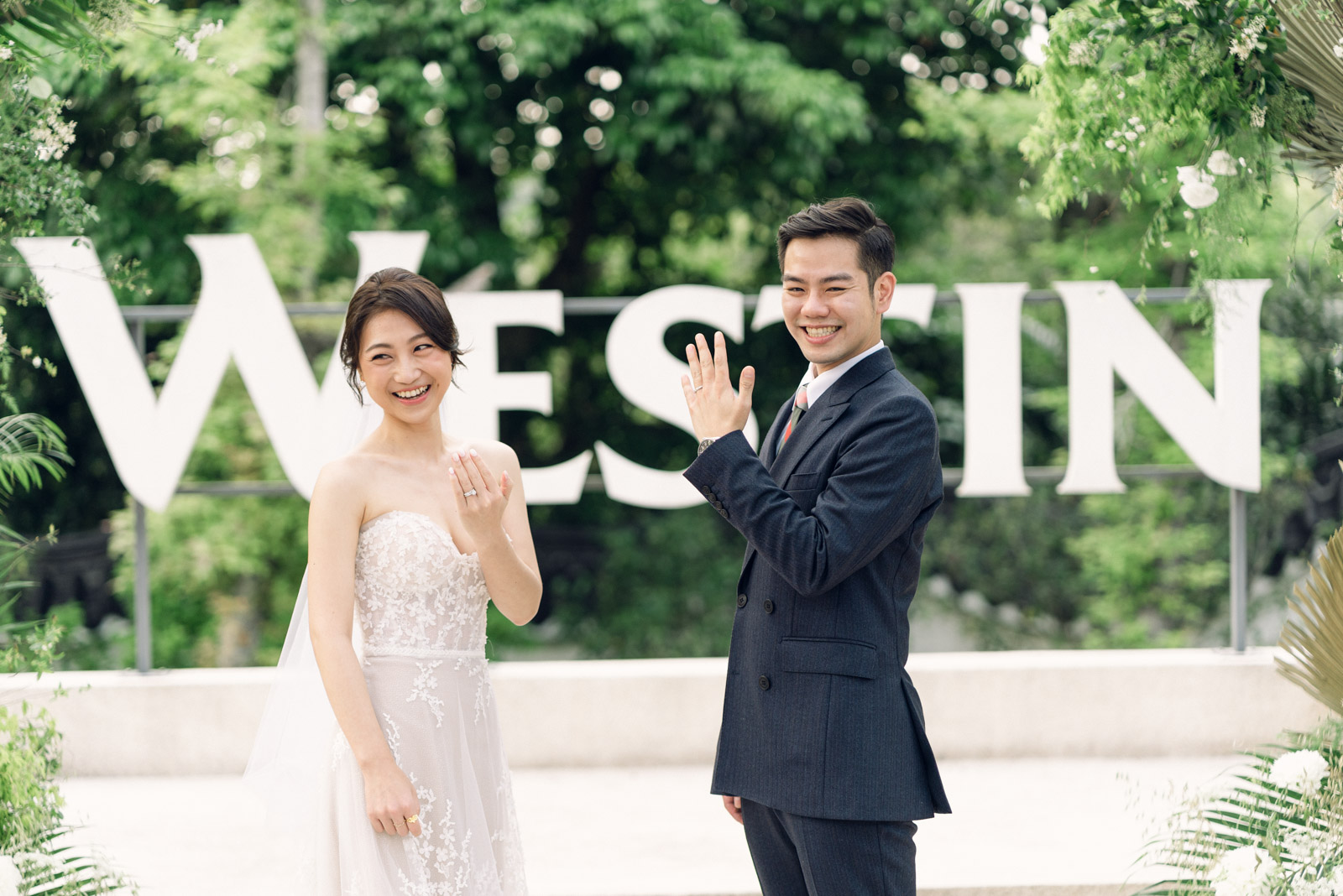 Westin-威斯汀-戶外婚禮-STAGE-mark-hong-唯諾法式禮服婚紗