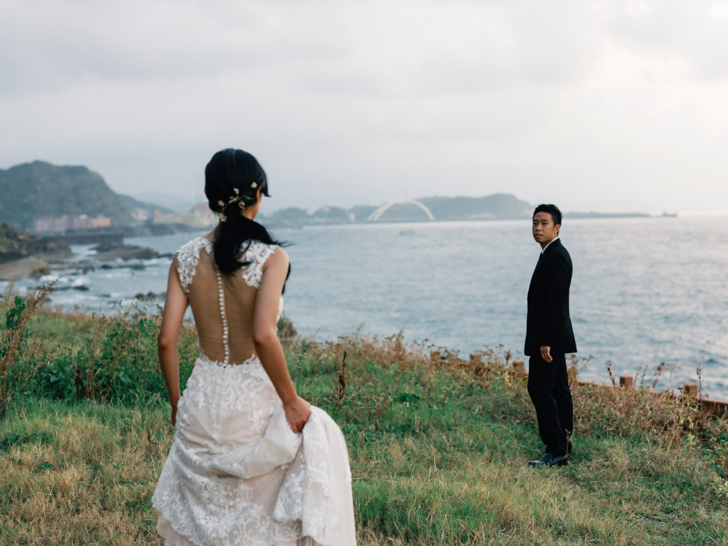 潮境公園 婚紗 mark hong 攝影師