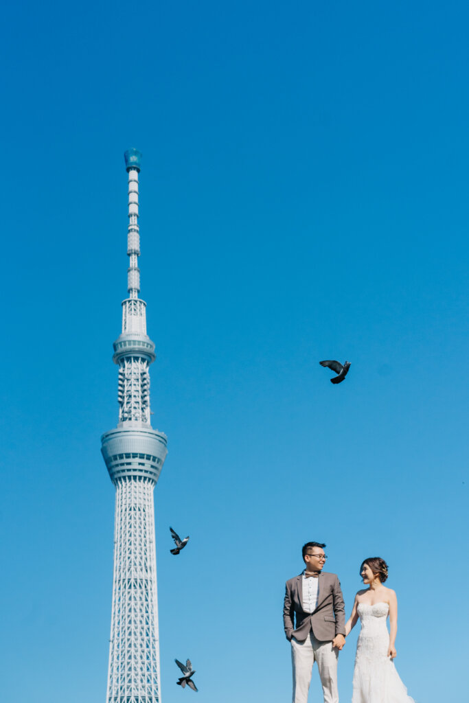 日本婚紗景點推薦：東京婚紗1