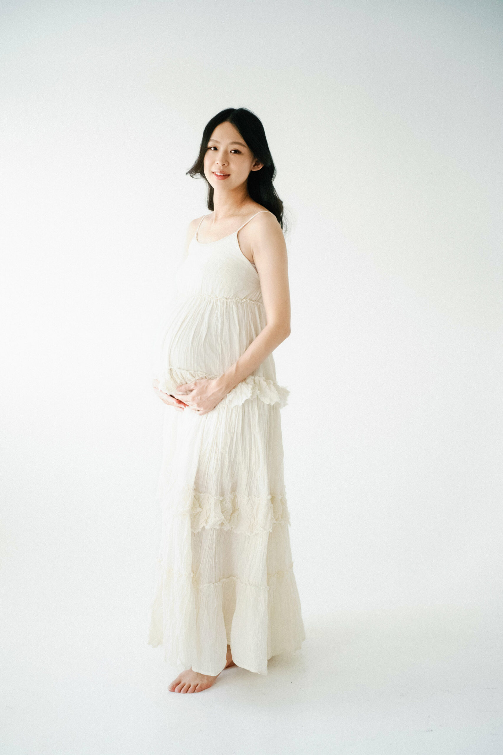 台北-孕婦寫真-攝影棚-台北孕期寫真-全家福
