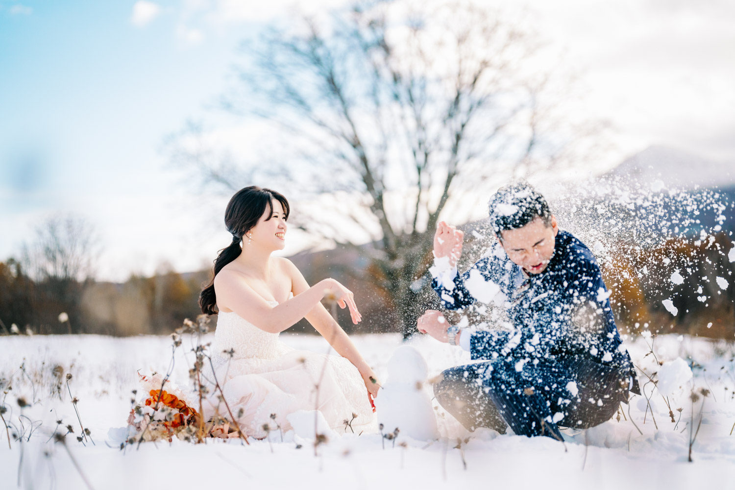 日本 青森 海外婚紗