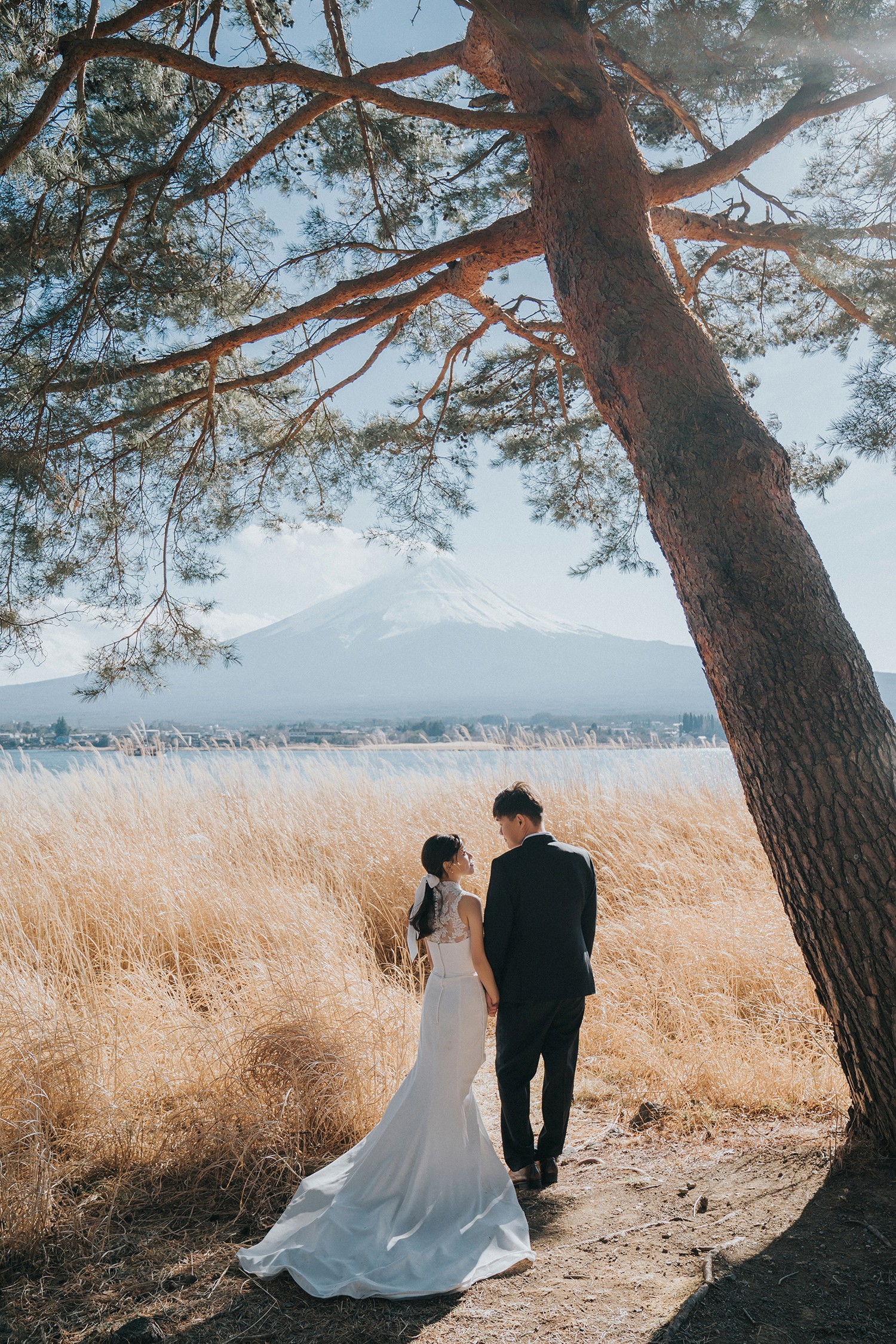 日本 河口湖 婚紗