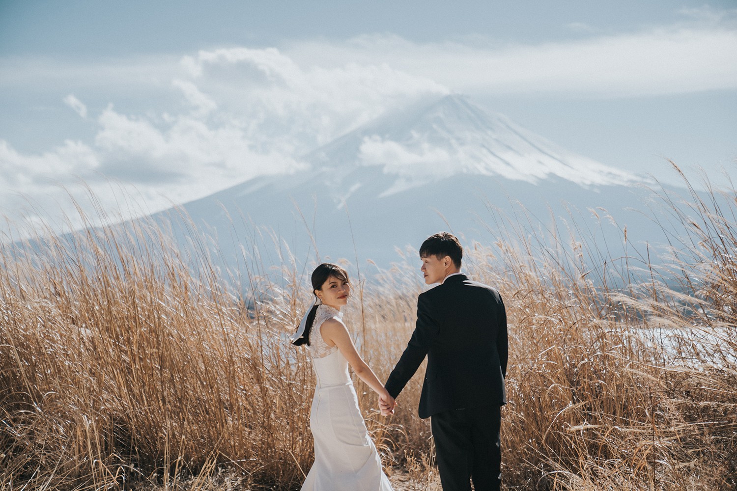 日本 河口湖 婚紗