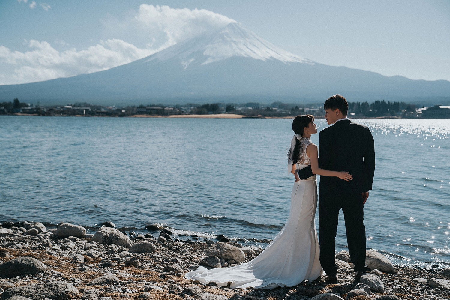 日本 河口湖 婚紗