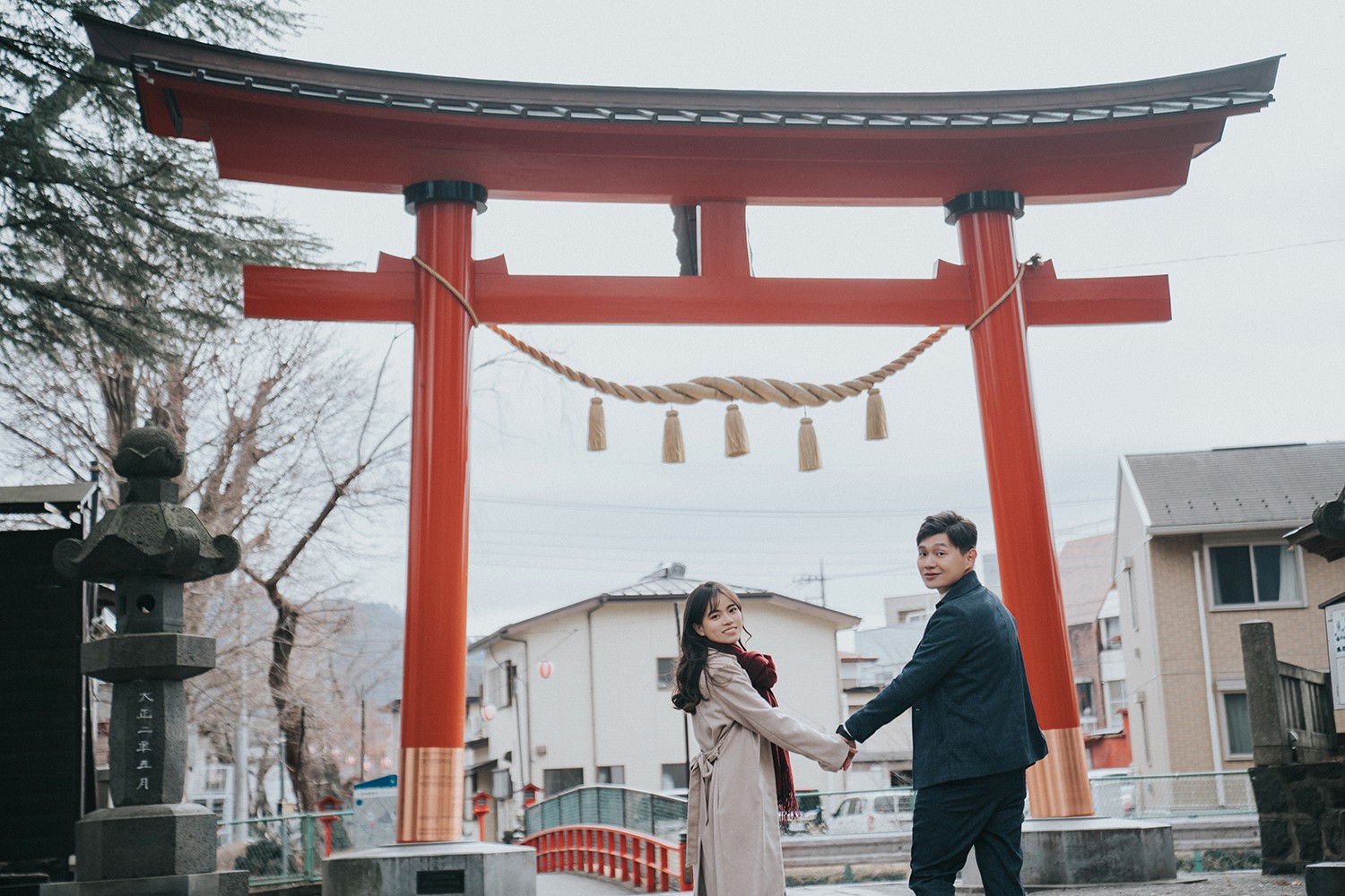 日本 河口湖 婚紗