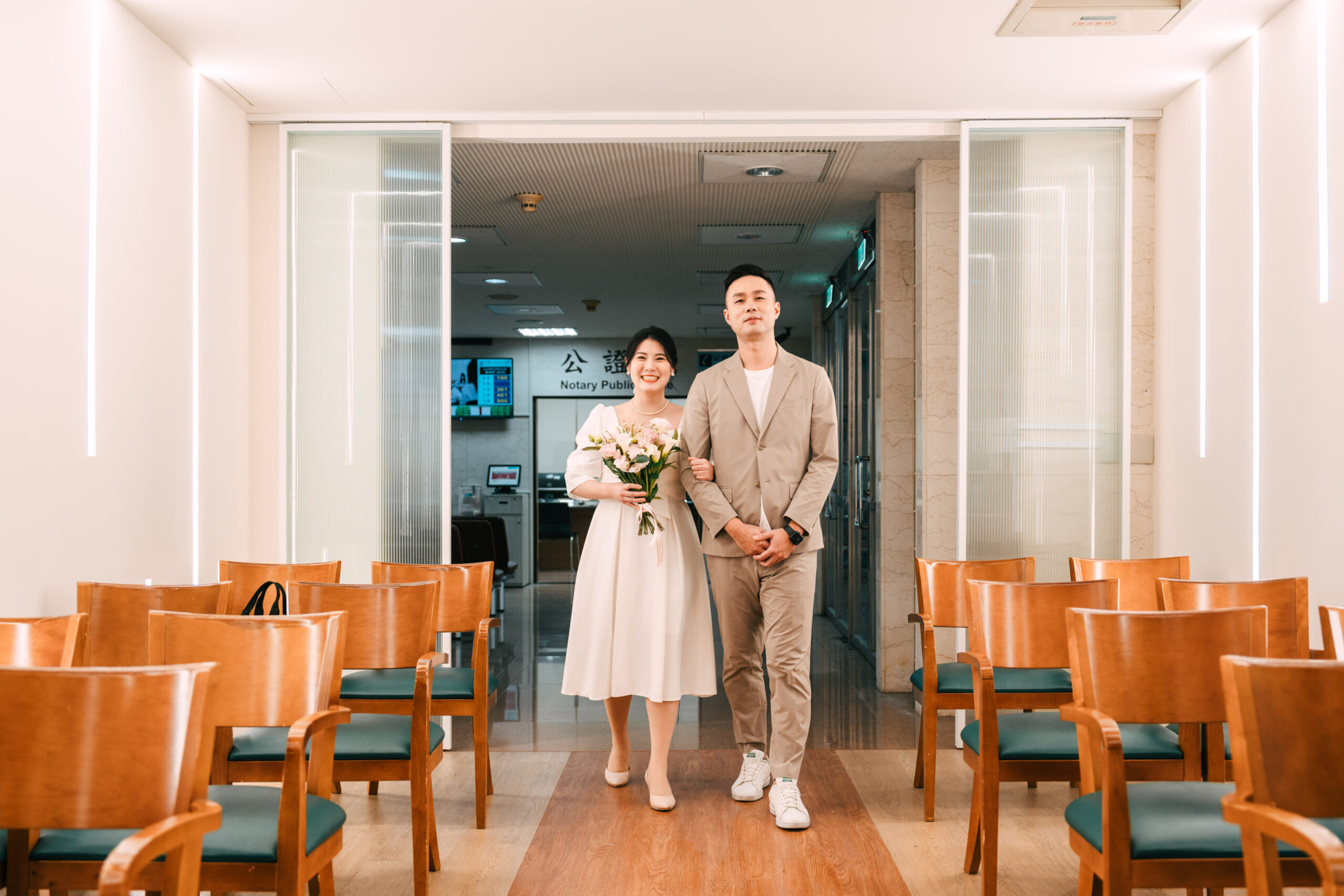 結婚登記攝影