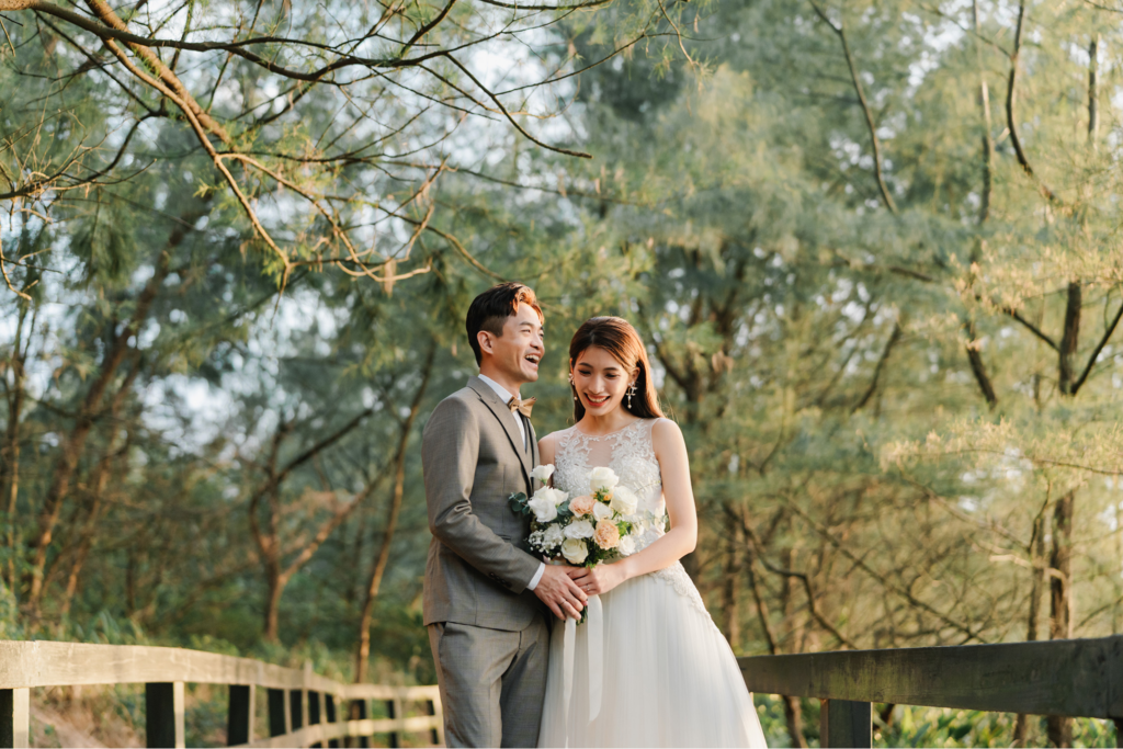 婚攝影像記錄兩人約定