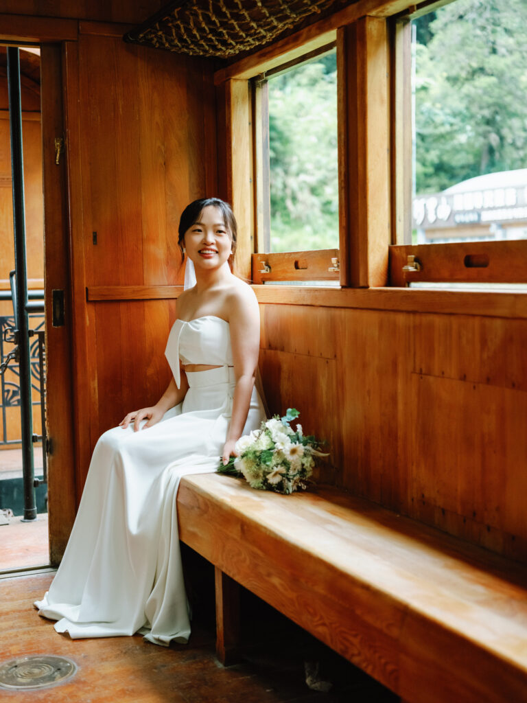 阿里山婚紗 自然風格婚紗照 森林系婚紗 台灣婚紗景點推薦 旅拍婚紗