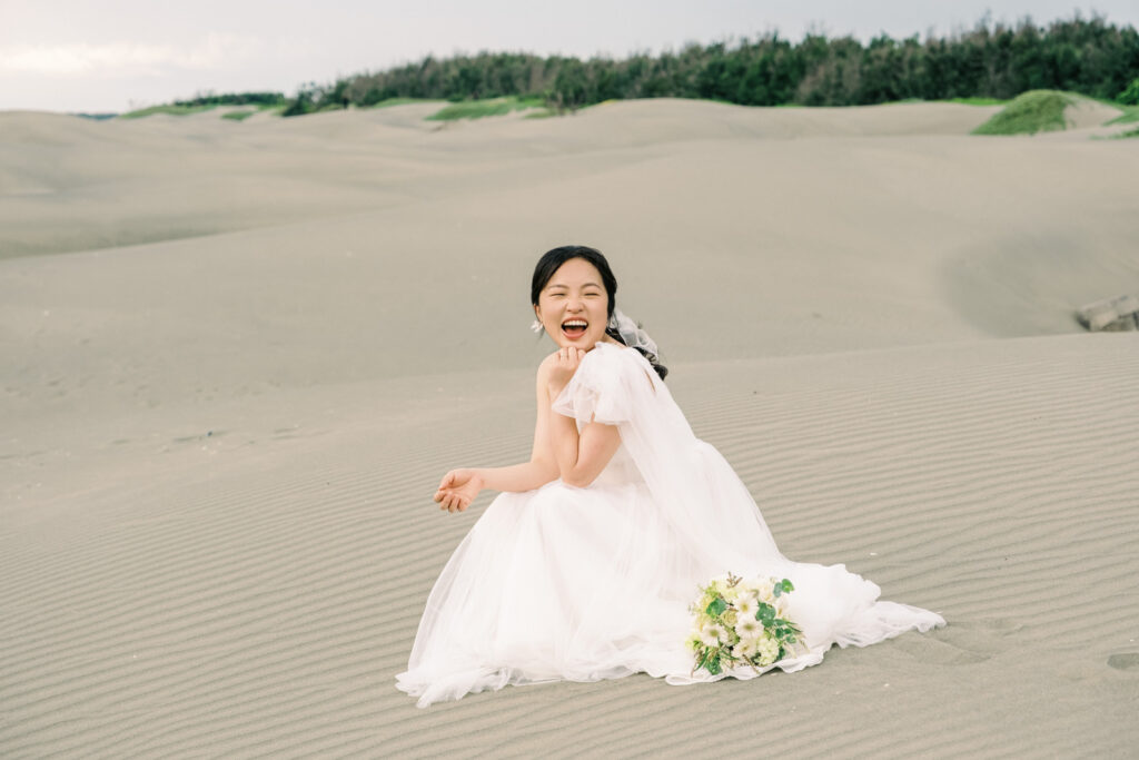 七股婚紗 自然風格婚紗照 海邊婚紗攝影台灣婚紗景點推薦 旅拍婚紗